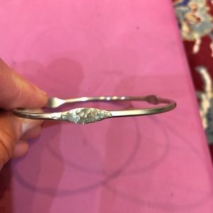 Sterling silver bangle
